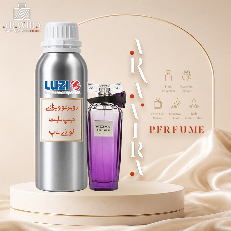 عطر رو برتو ویزاری دیپ نایت اصل گرید top شرکت لوزی