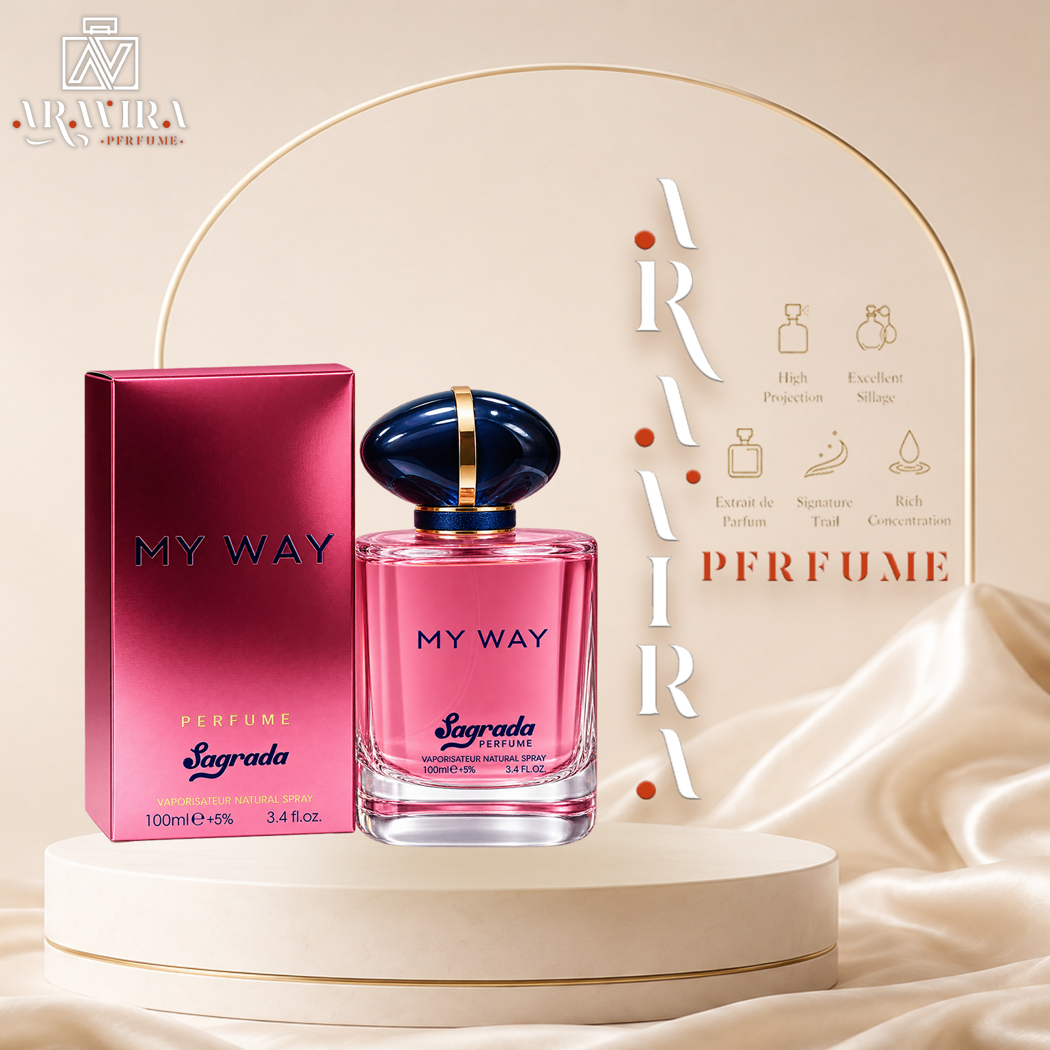ادکلن جورجیو آرمانی مای وی 100 ml